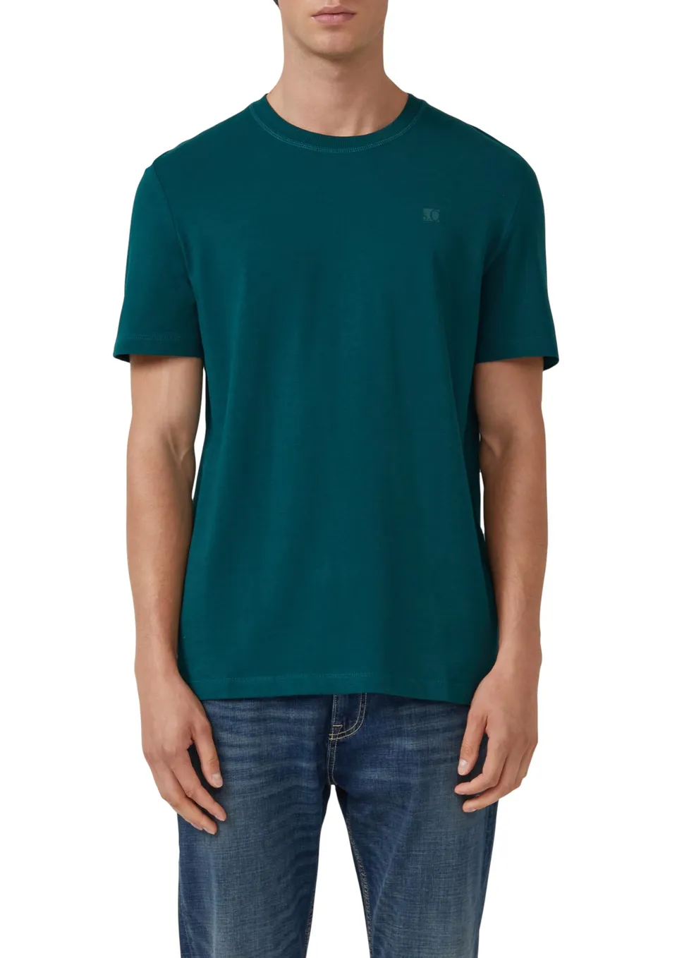 s.Oliver RED LABEL Heavy Jersey T-Shirt grün XXL