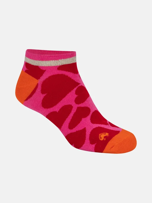 Lieblingsstück MarilyEP Sneakersocken sunset orange Herz 3er