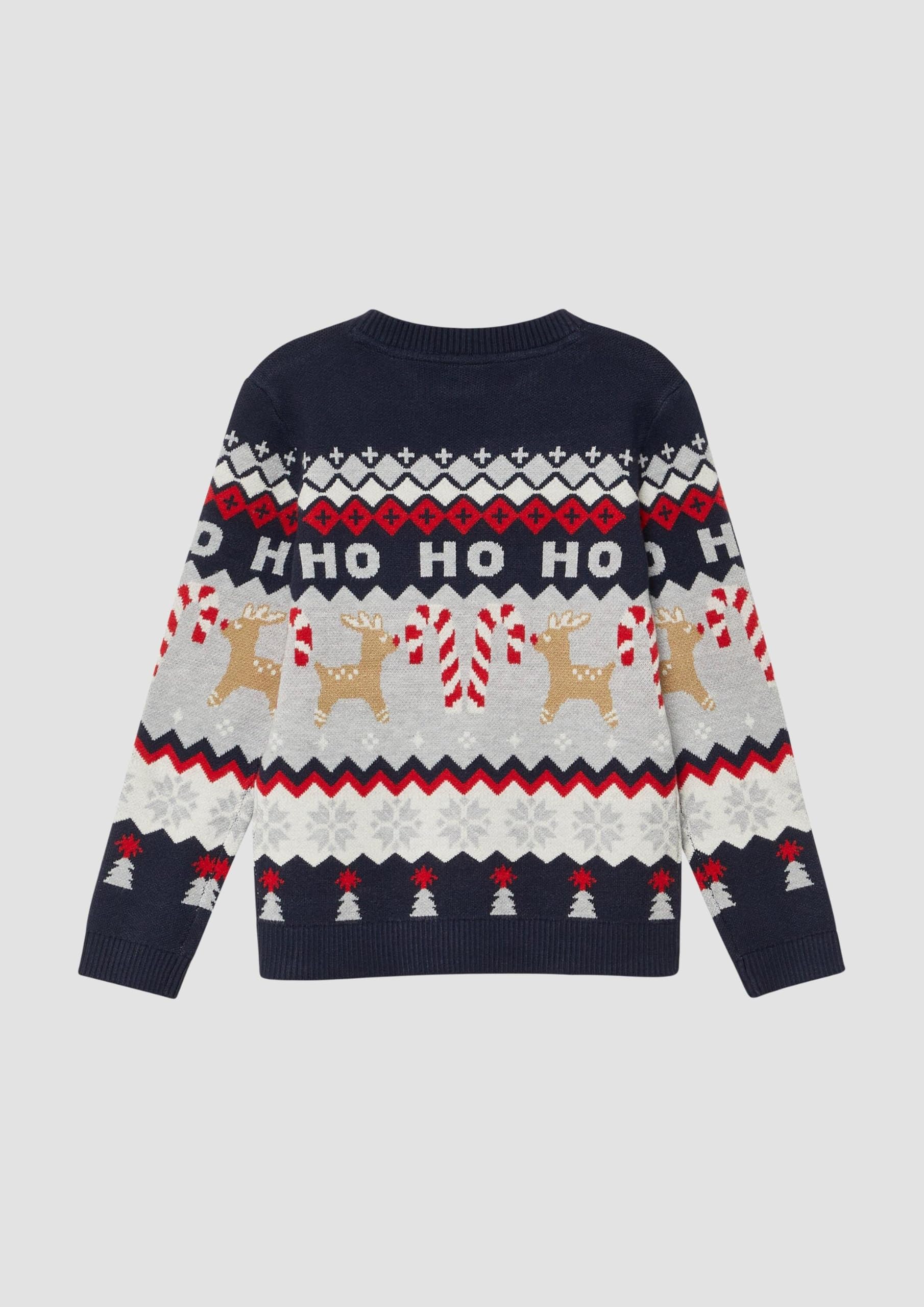 s.Oliver RED LABEL Strickpullover Jacquard 128-134 festlich