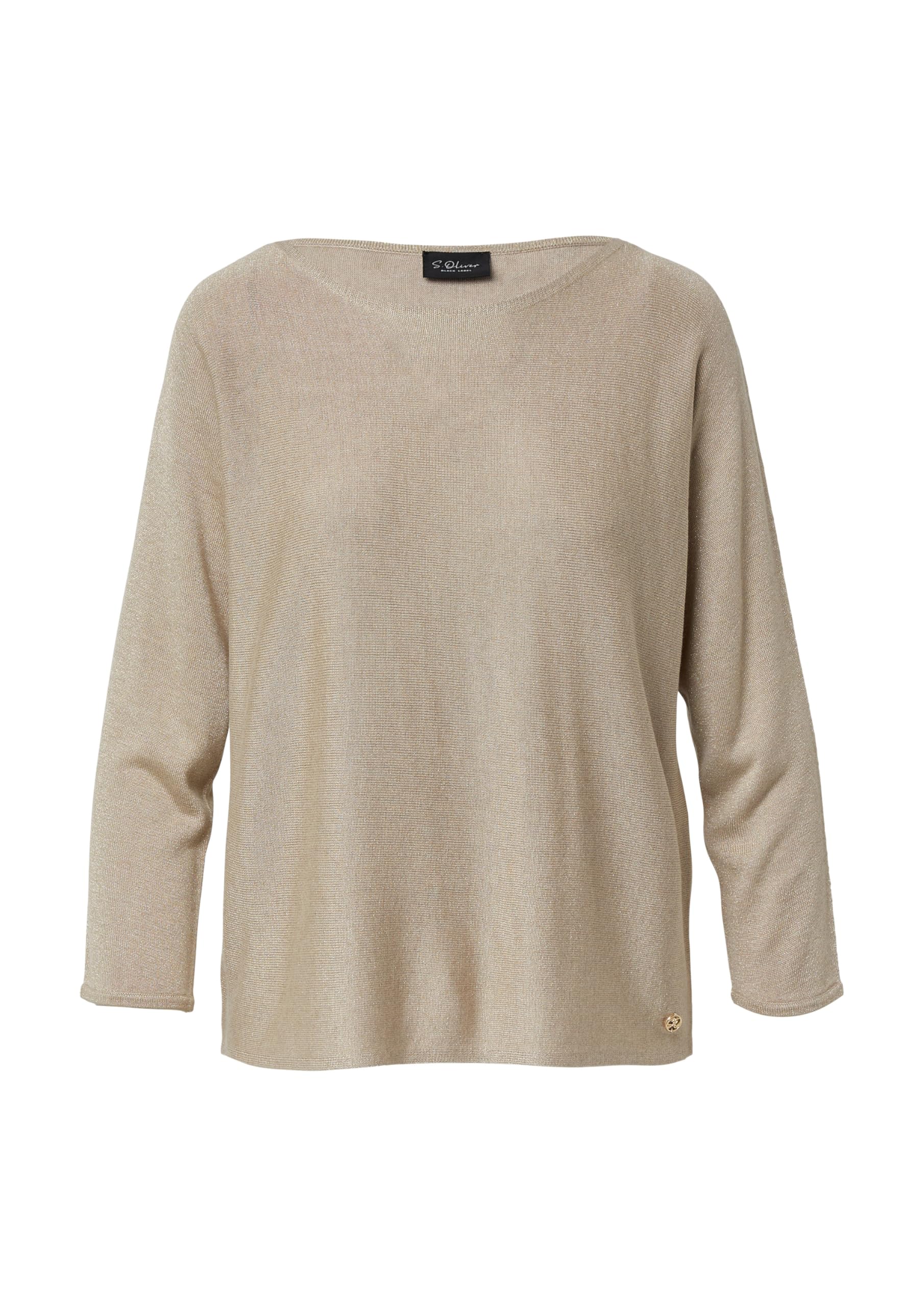 s.Oliver Junior Strickpullover mit Glitzergarn 3/4-Arm