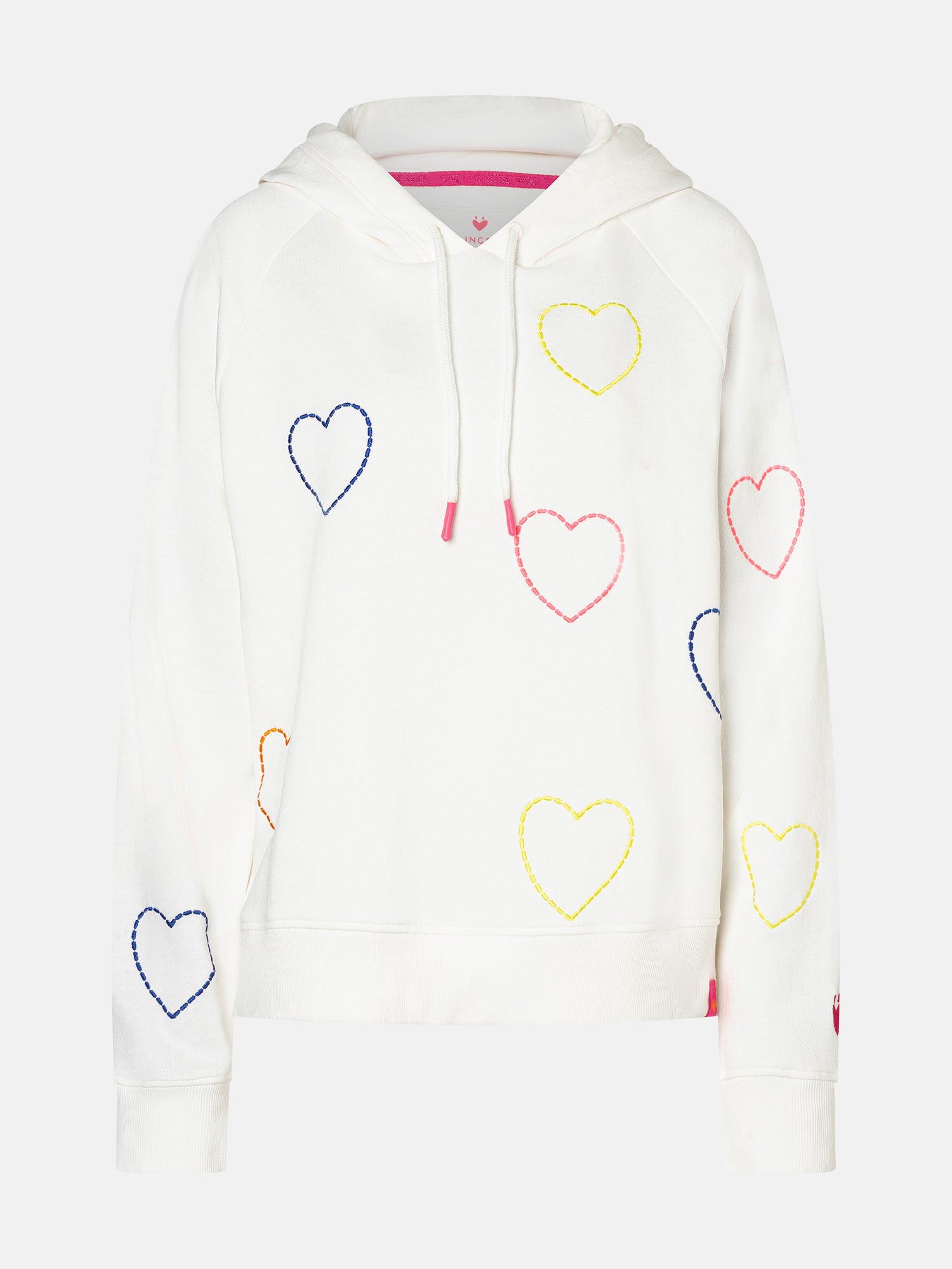 Lieblingsstück AirL Hoodie aus Baumwollmix offwhite
