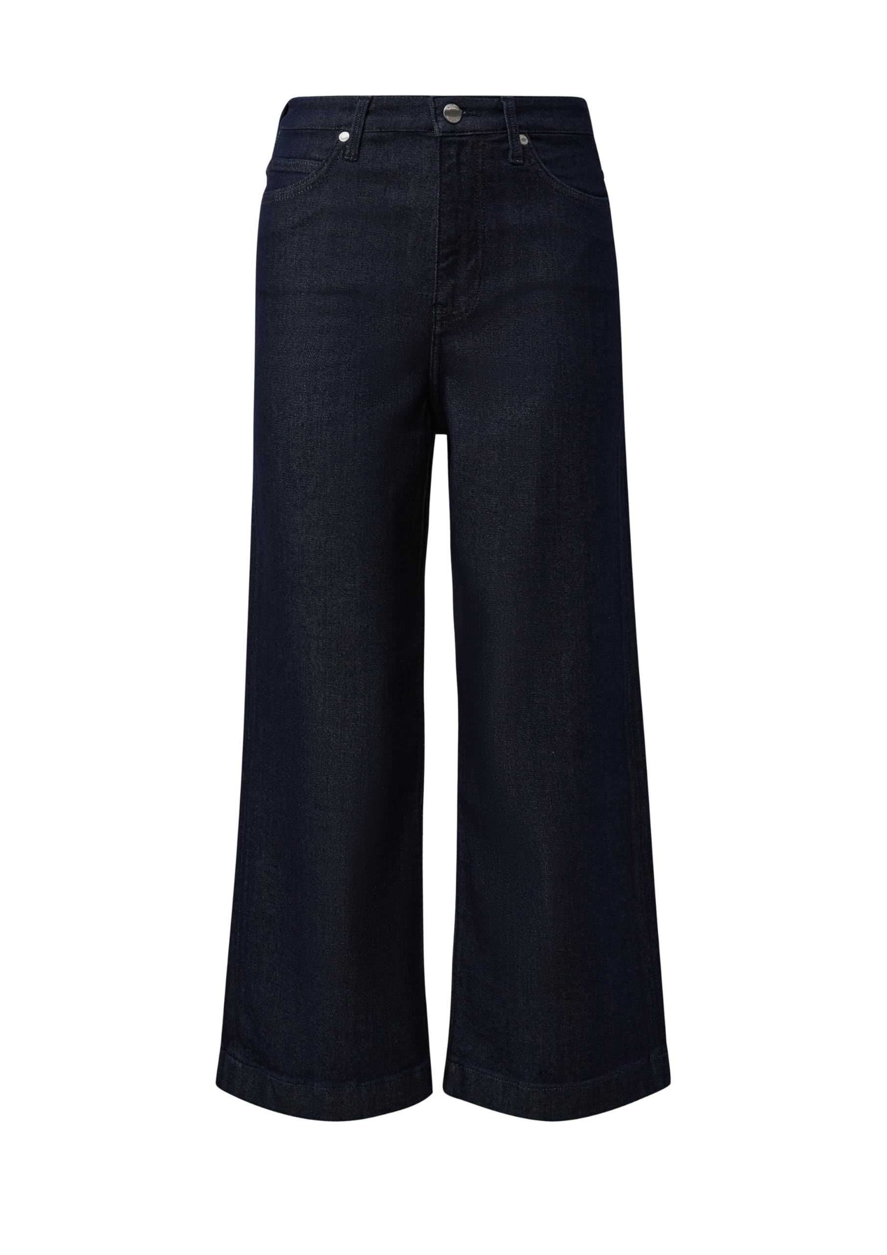 s.Oliver Junior Suri Cropped-Jeans Regular Fit High Rise Wide Leg Navy 40