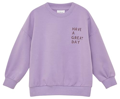 s.Oliver RED LABEL Oversized Sweatshirt Lilac 92-98