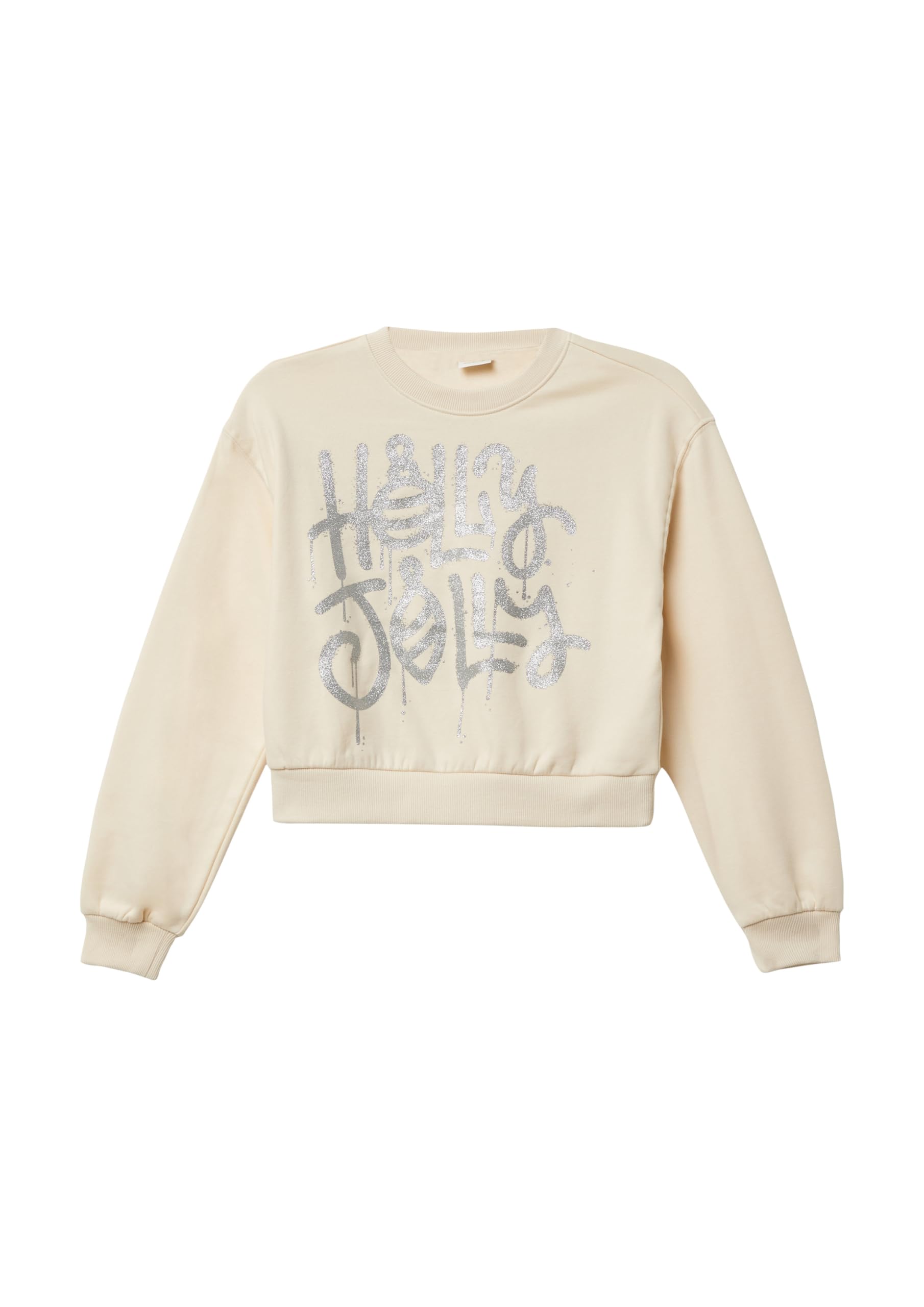 s.Oliver Junior Crop Sweatshirt Mädchen schimmernd