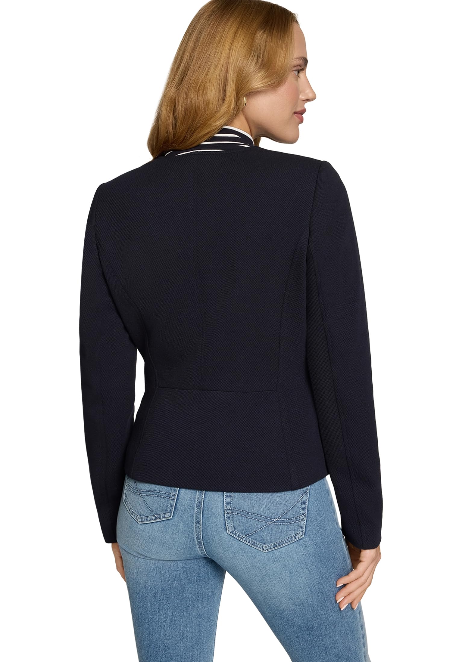 zero Paspeltaschen Blazer 40 Hydrangea Büro