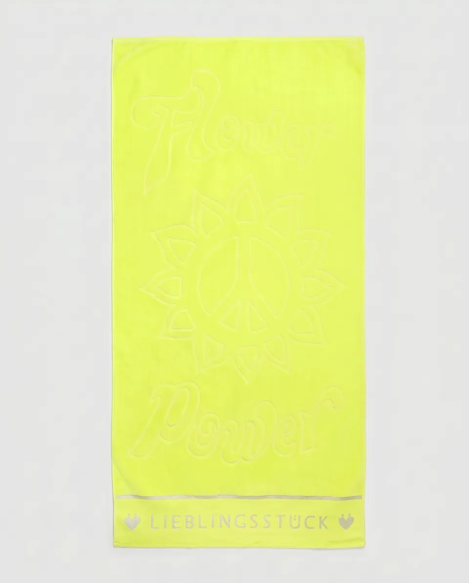 Lieblingsstück Badetuch Orange Baumwollmix Lurex