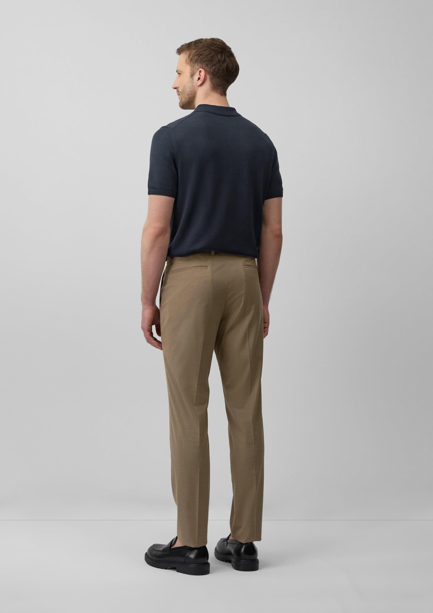 s.Oliver Red Label s.O Pure Anzughose Slim navy Stretch