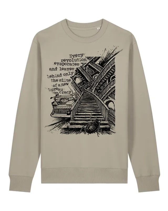 dna merch Kafka Metamorphosis Sweatshirt Bio-Baumwolle