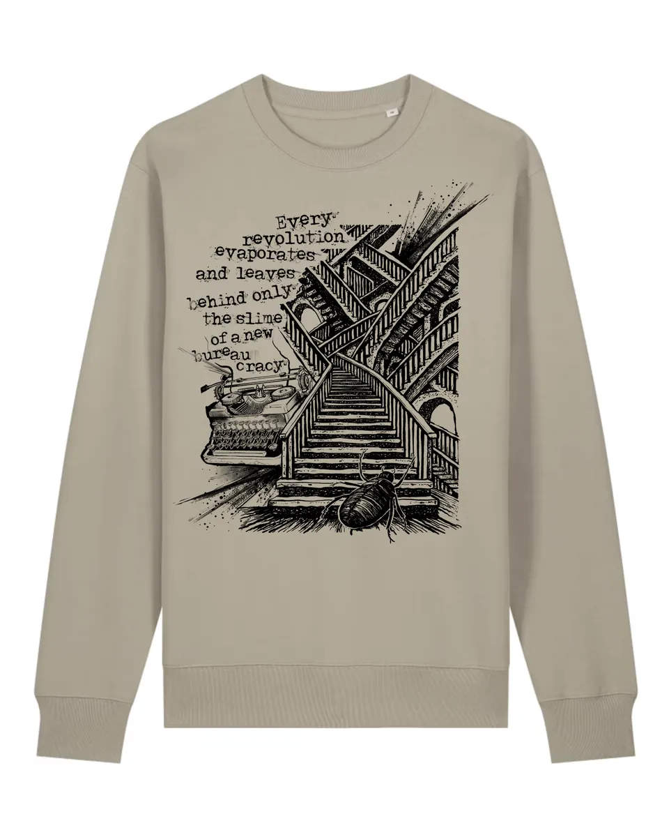 dna merch Kafka Metamorphosis Sweatshirt Bio-Baumwolle