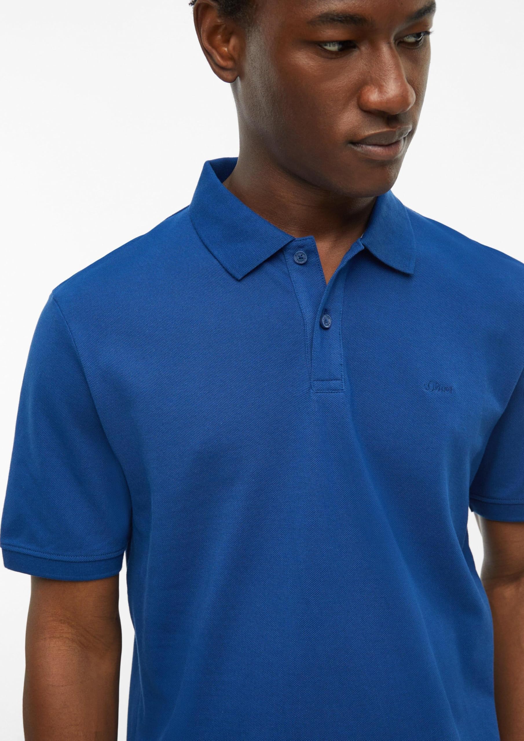 s.Oliver Herren Poloshirt Baumwollpiqué 1er Pack Baumwolle