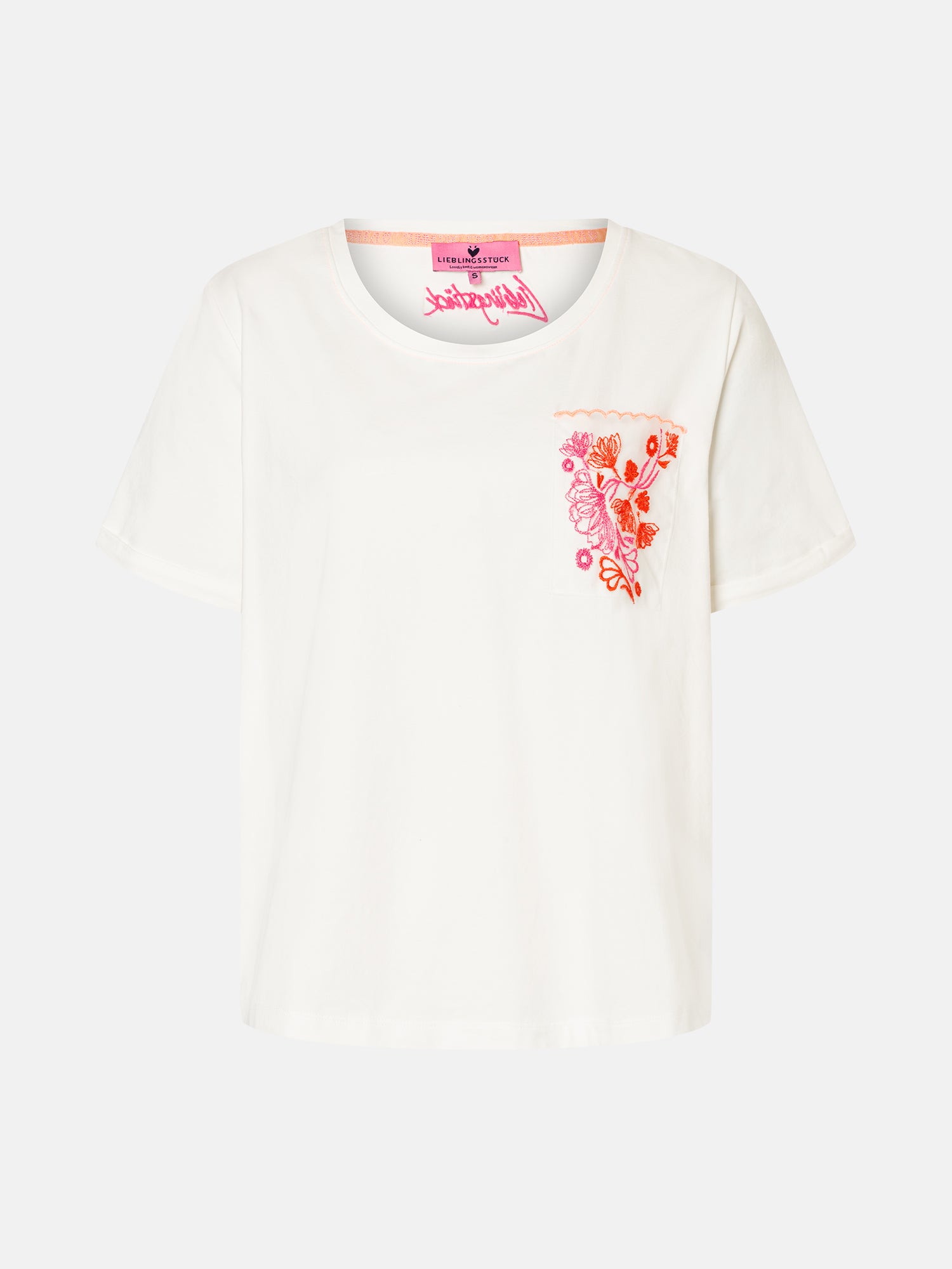 Lieblingsstück TuliaL T-Shirt Elasthan offwhite