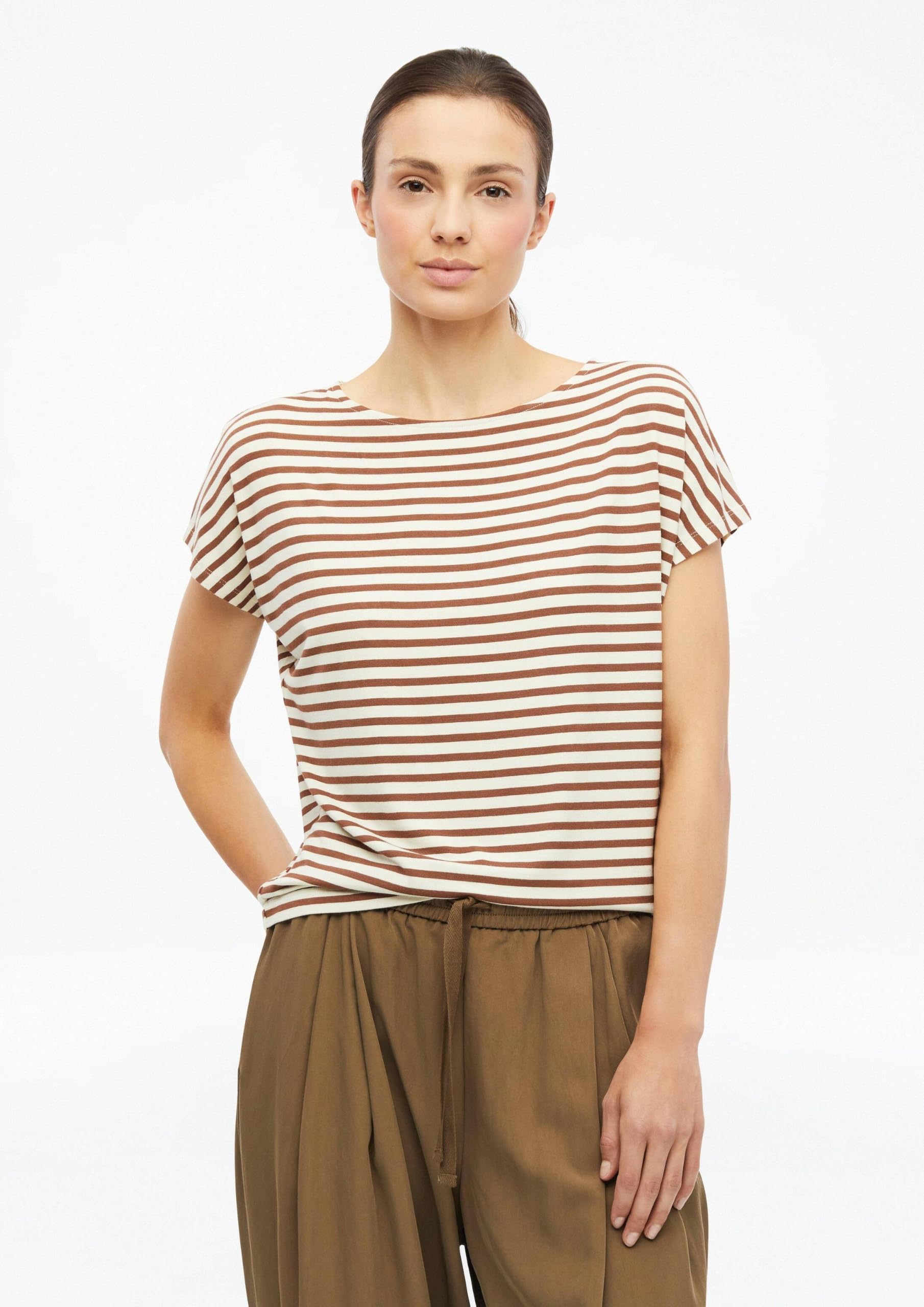 s.Oliver RED LABEL Relaxed T-Shirt Streifen Jersey