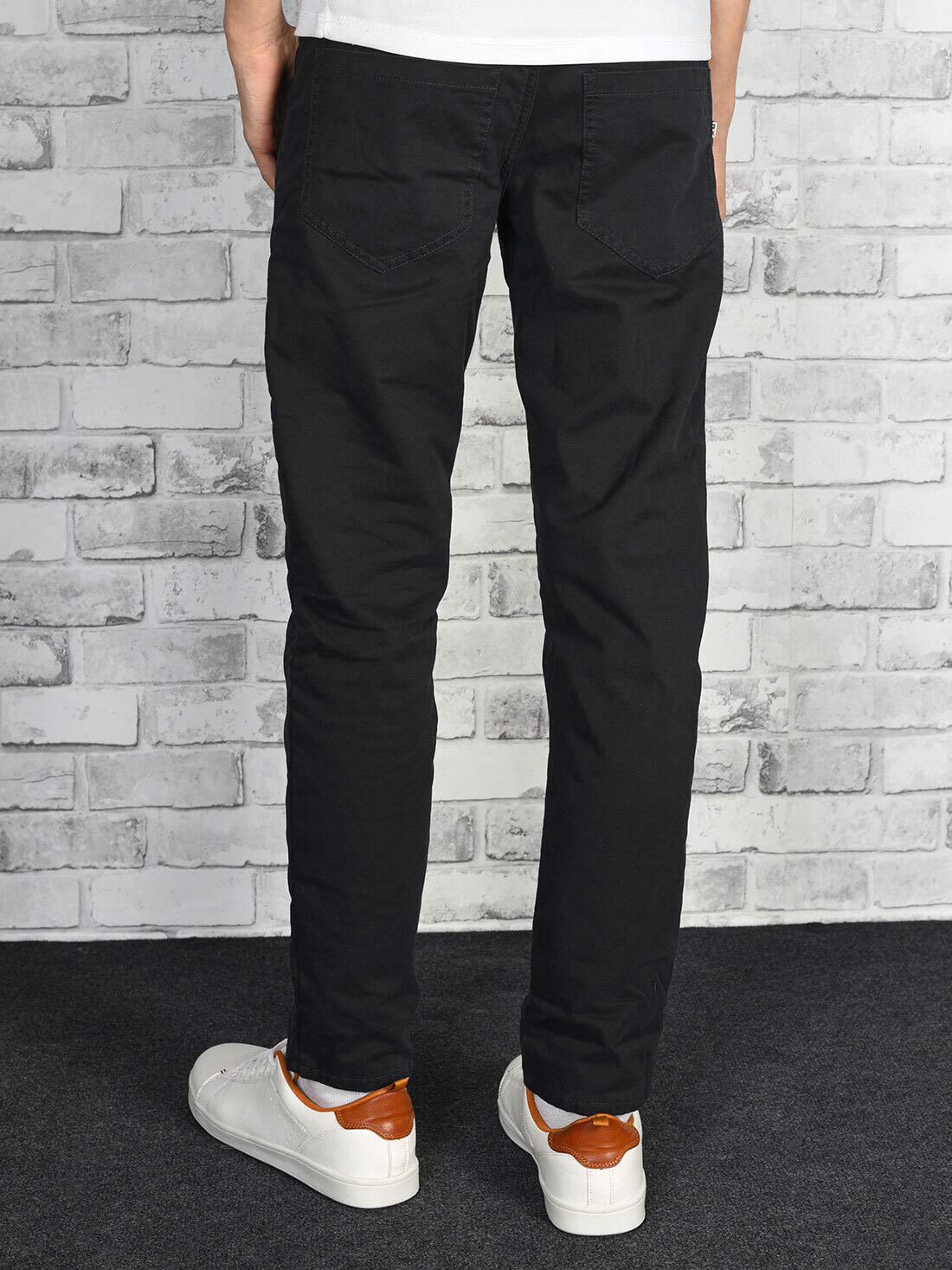 BEZLIT Jungen Thermo Chino Hose 22879 Schwarz gefüttert