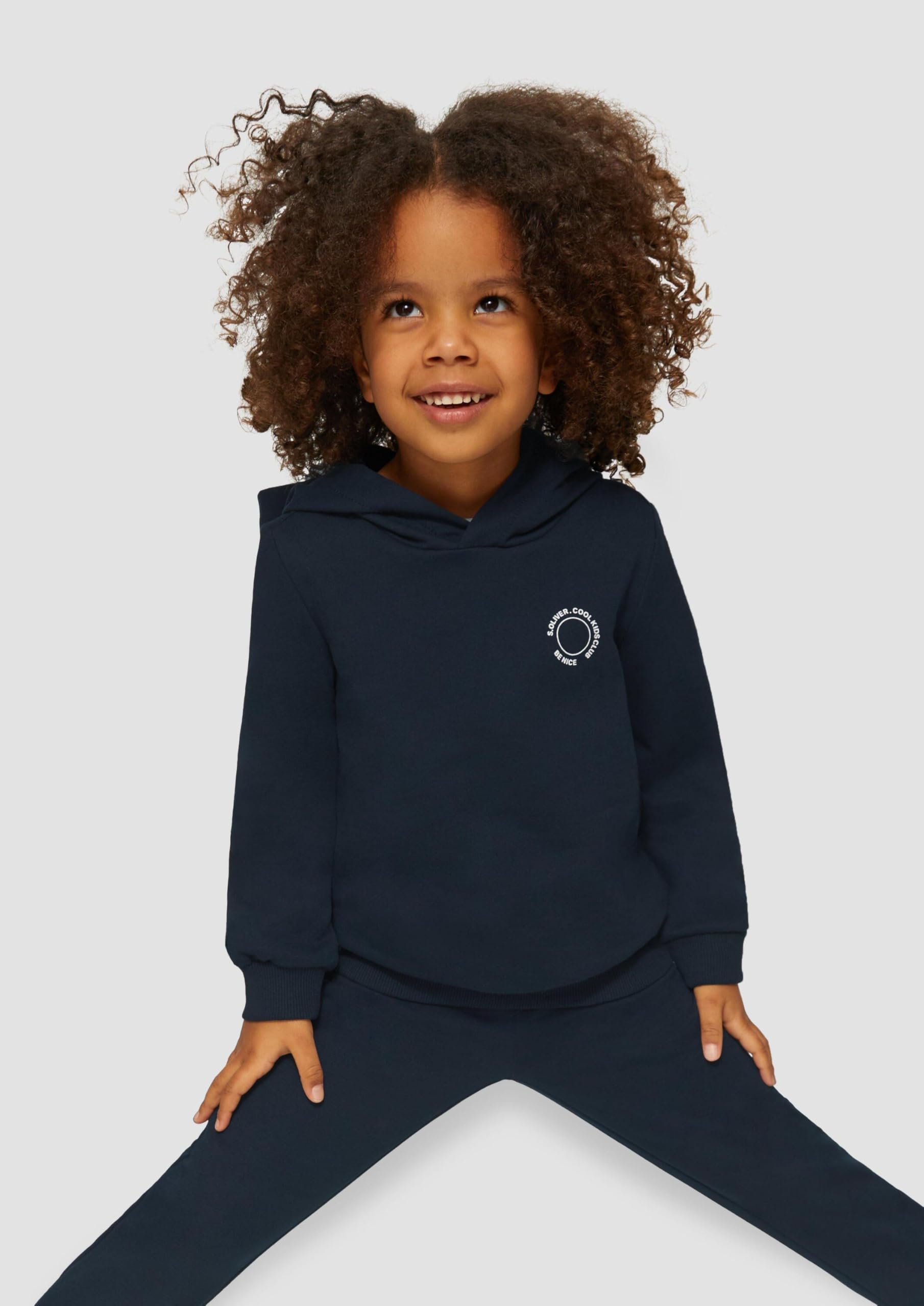s.Oliver Red Label Hoodie 116-122 helles Sand Kapuze