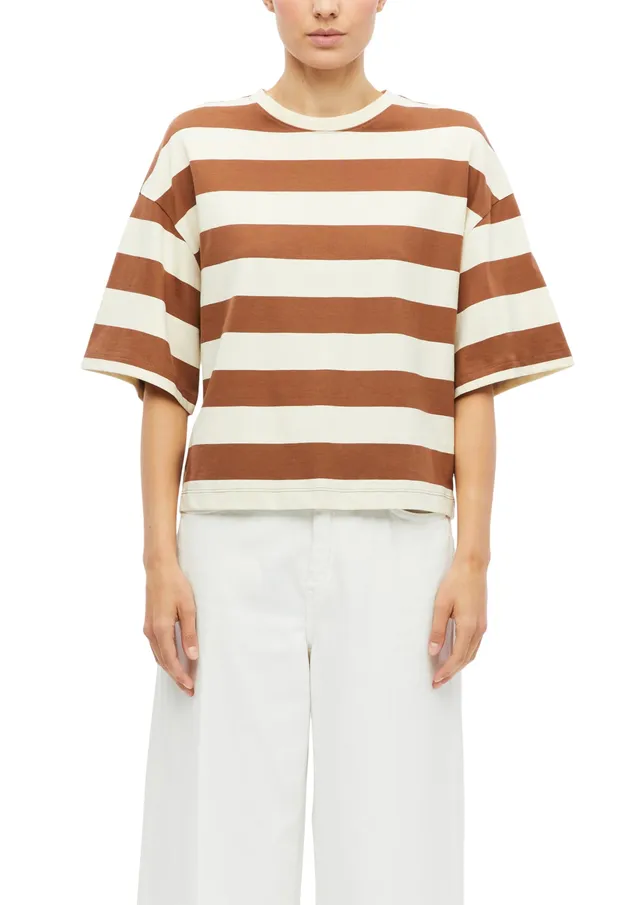 s.Oliver RED LABEL Oversize T-Shirt 38 gestreift Patch