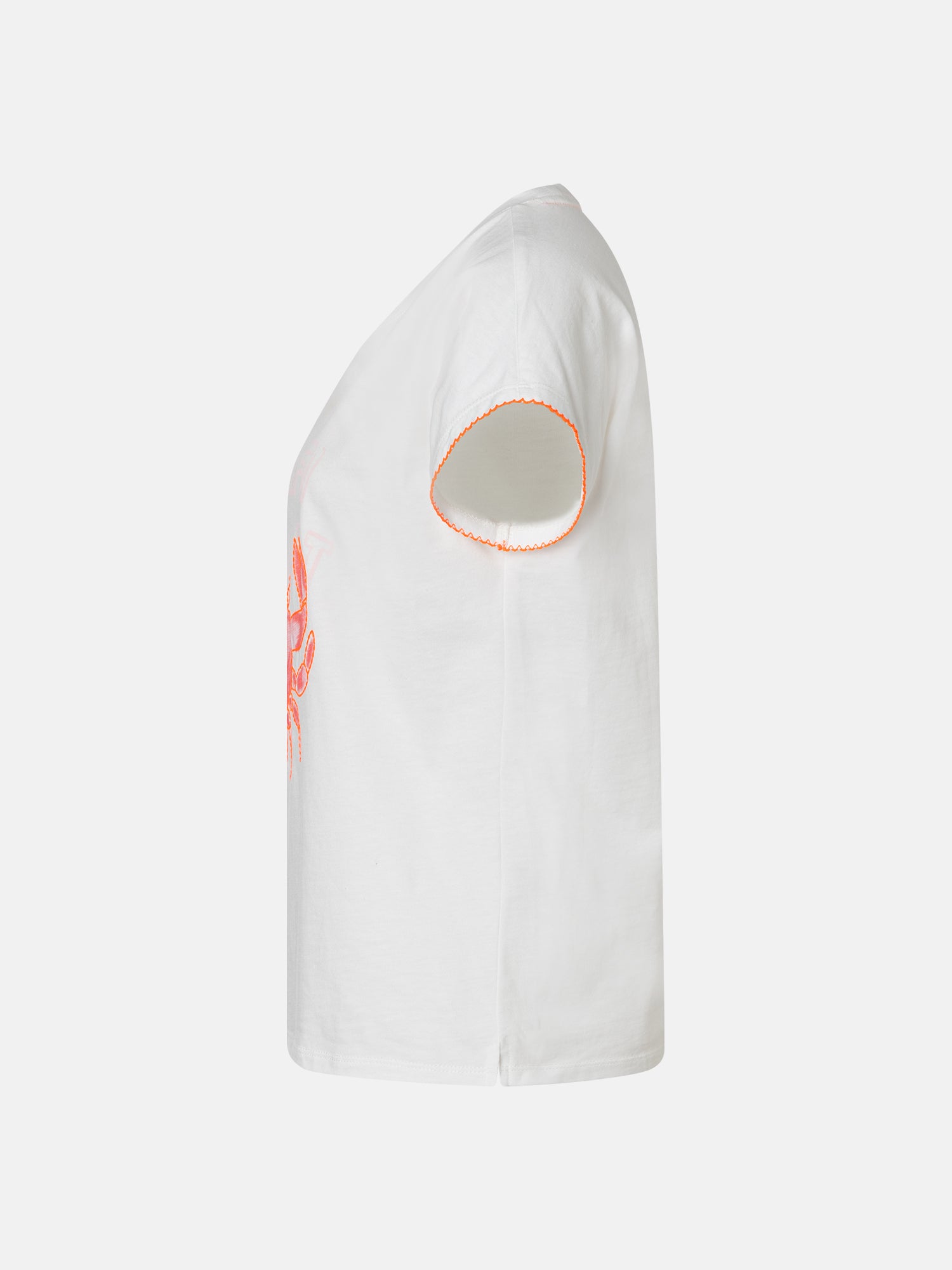 Lieblingsstück CrabiL T-Shirt aus Baumwolle offwhite