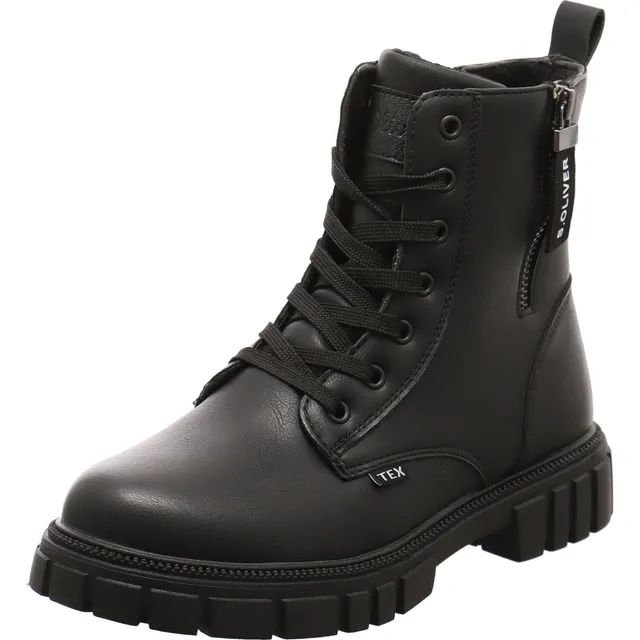 s.Oliver 5-5-45292-45-022 Mädchen Stiefel Synthetik schwarz 33