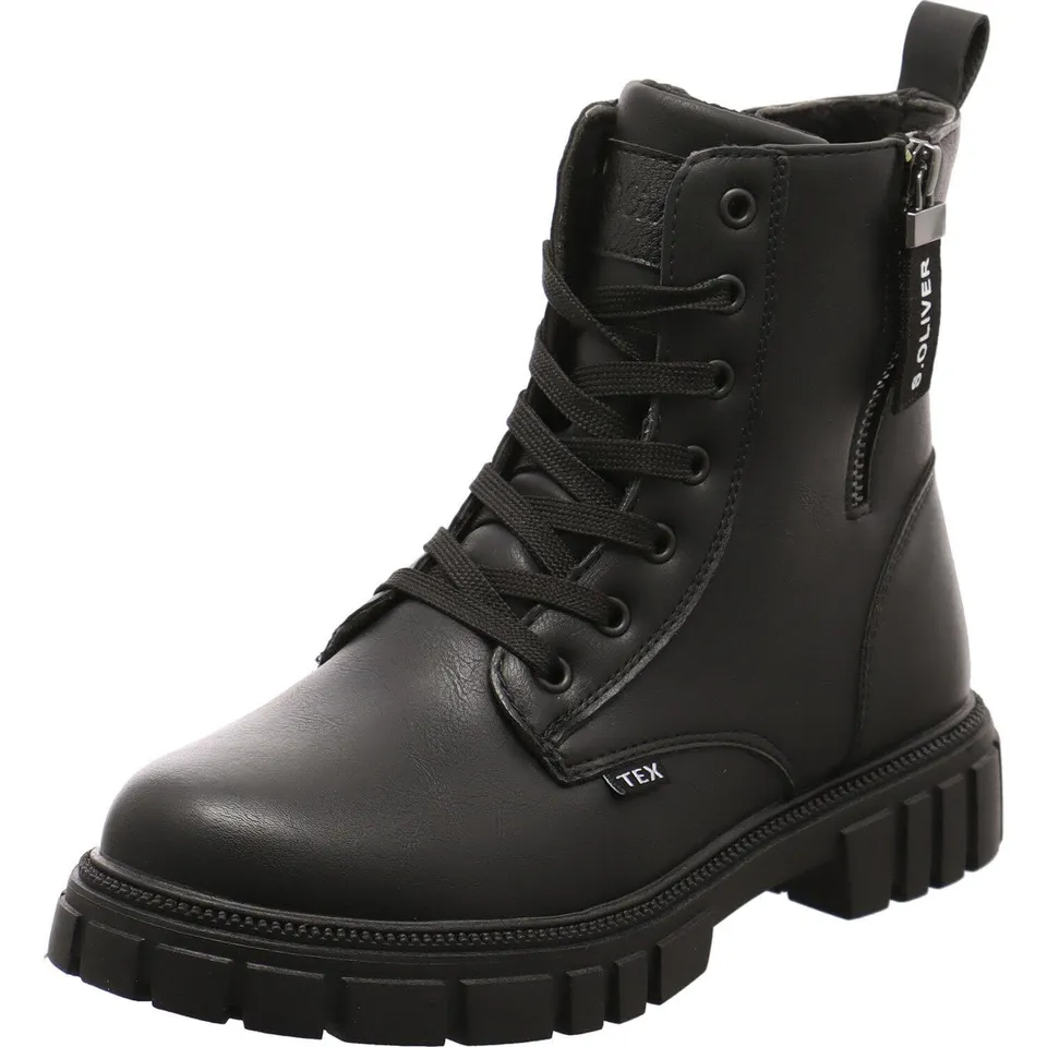 s.Oliver 5-5-45292-45-022 Mädchen Stiefel Synthetik schwarz 33