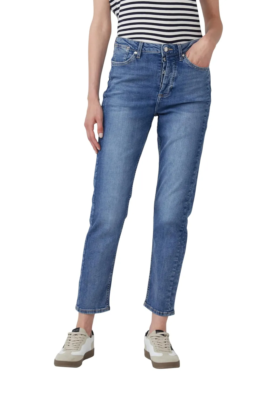 s.Oliver Franciz Boyfriend Jeans Relaxed Fit Baumwolle