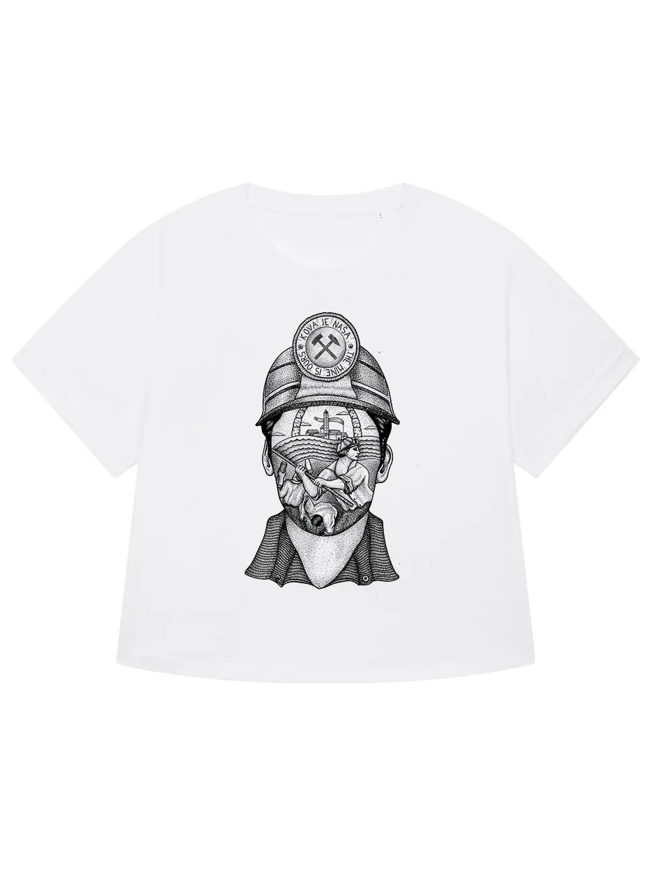 dna merch The Mine Is Ours Oversize T-Shirt Bio Labin