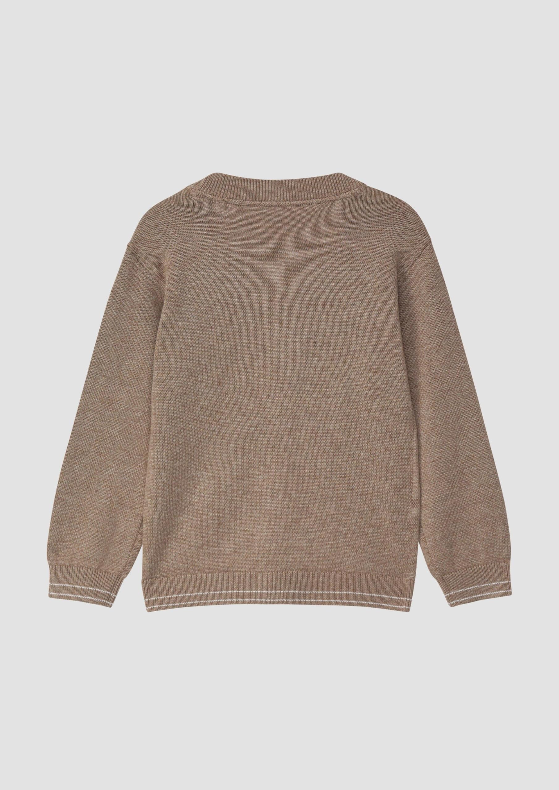 s.Oliver 2174290 Strickjacke Braun für Jungen