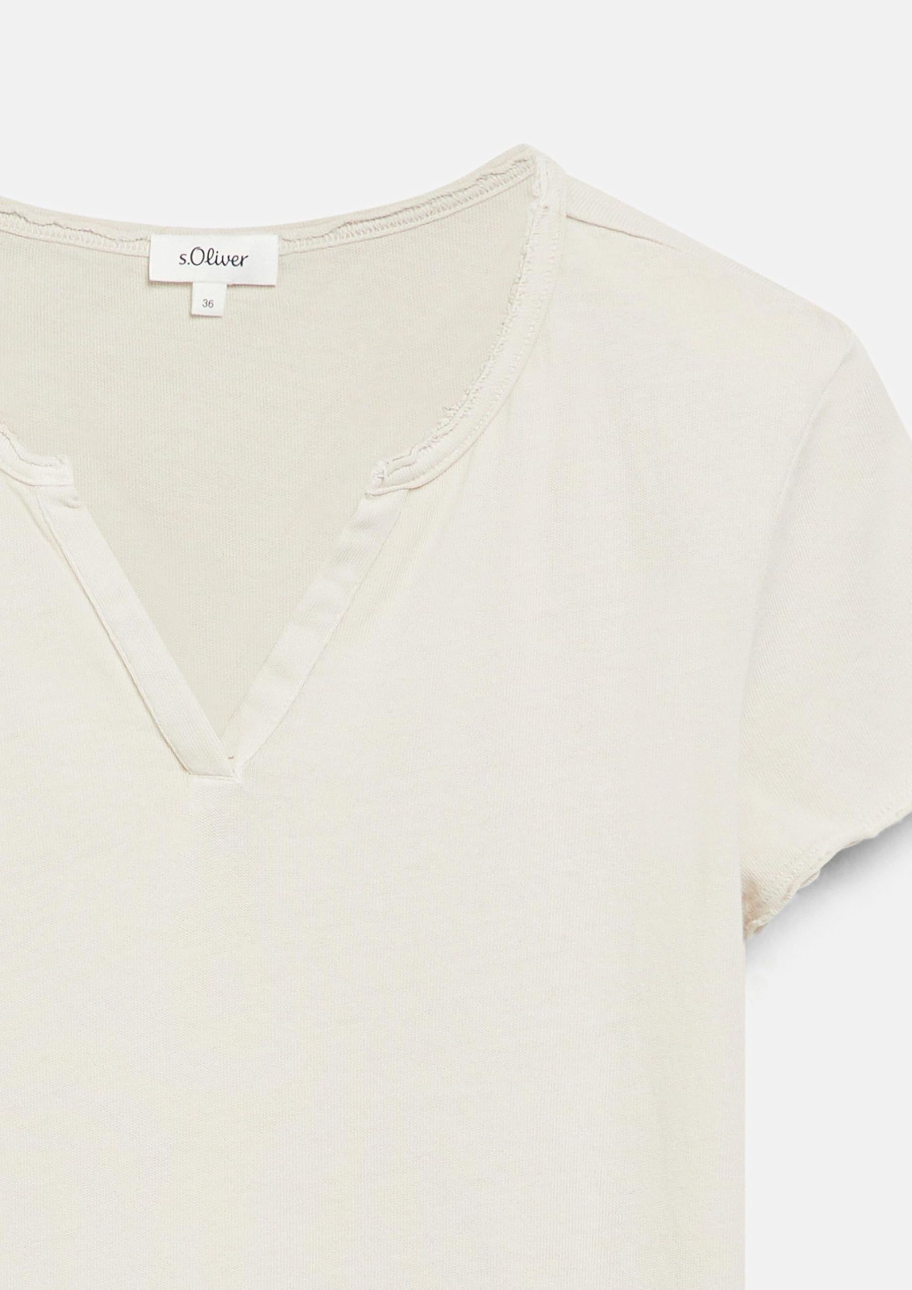 s.Oliver RED LABEL T-Shirt uni kurzarm