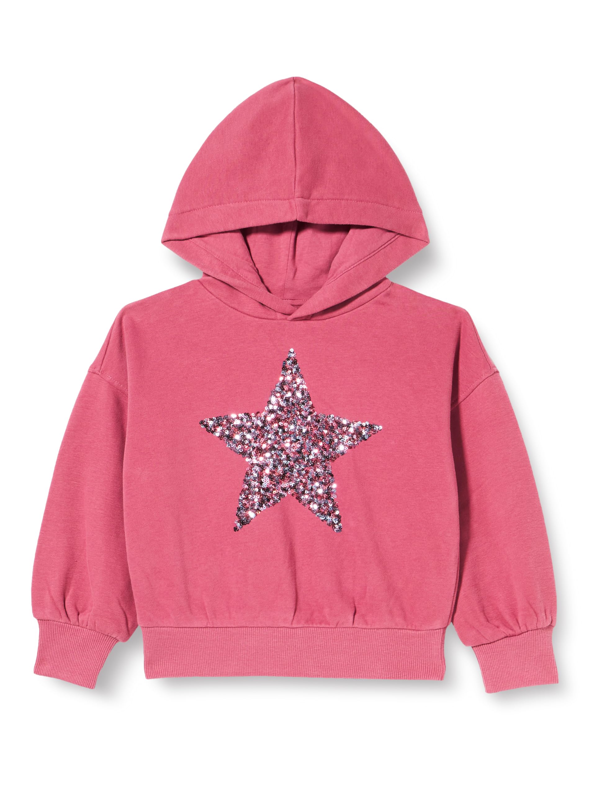 s.Oliver Junior Sweatshirt Pailletten-Stern Pink 92-98