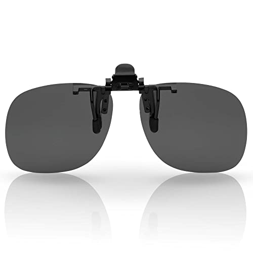 BEZLIT Clip-On Sonnenbrillenaufsatz Schwarz 130 mm