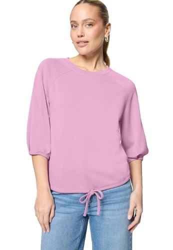 zero Sweatshirt unifarben Smoky Grape Gr.38 Baumwolle