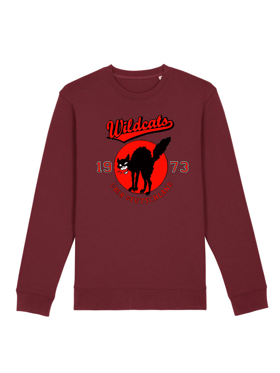 dna merch Wildcats Wilde Streiks 1973 Rundhalspullover schwarz