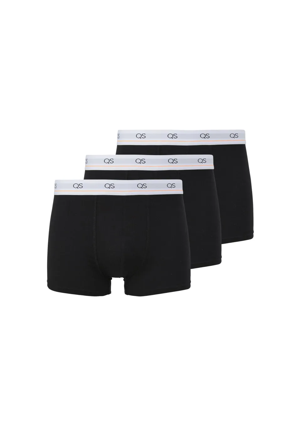QS by s.Oliver Boxershorts 3er-Pack Baumwollmix grau