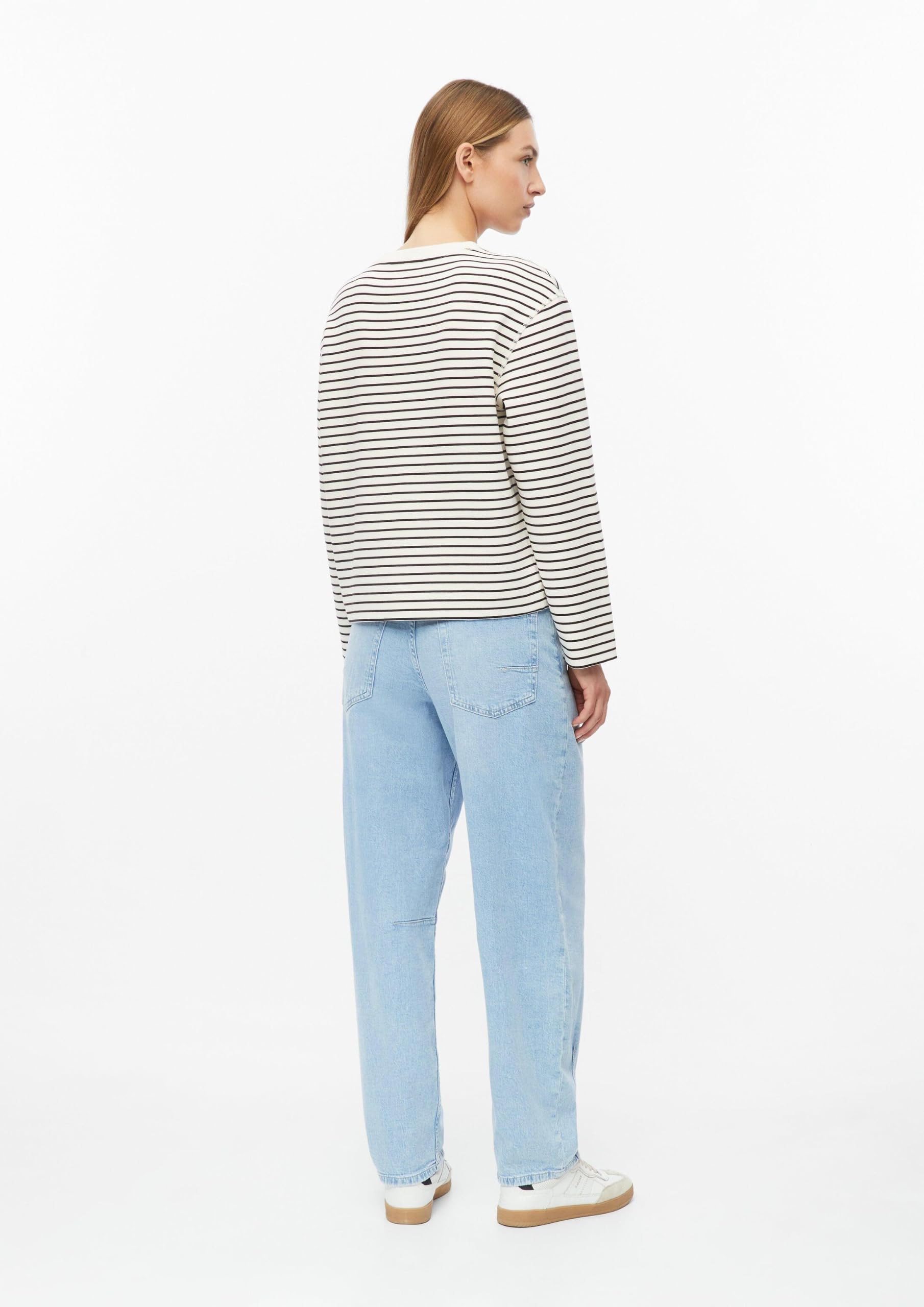 s.Oliver RED LABEL Scuba-Sweatshirt Ringel Relaxed Fit