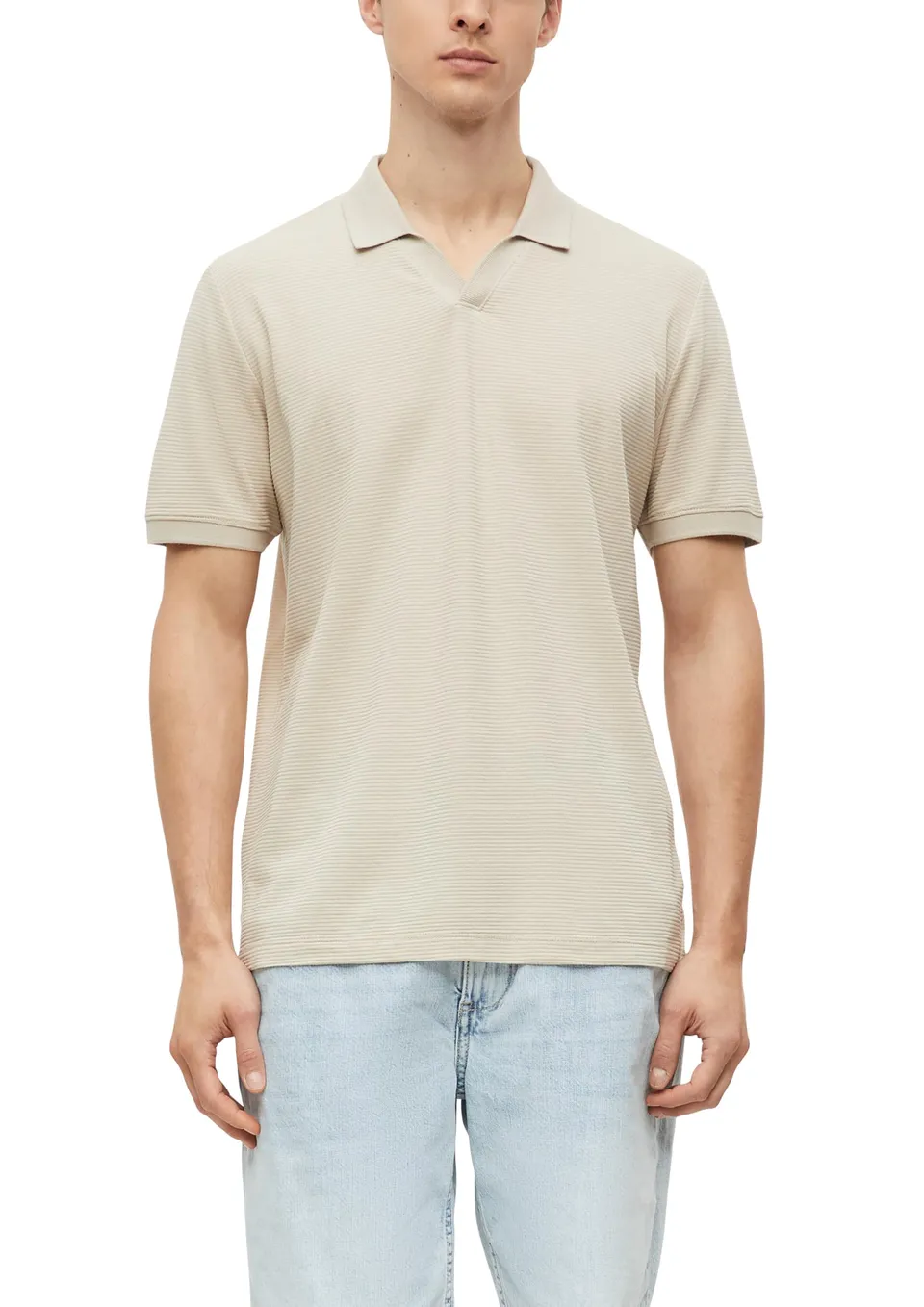 s.Oliver Junior Polo-Shirt Jacquard Kurzarm