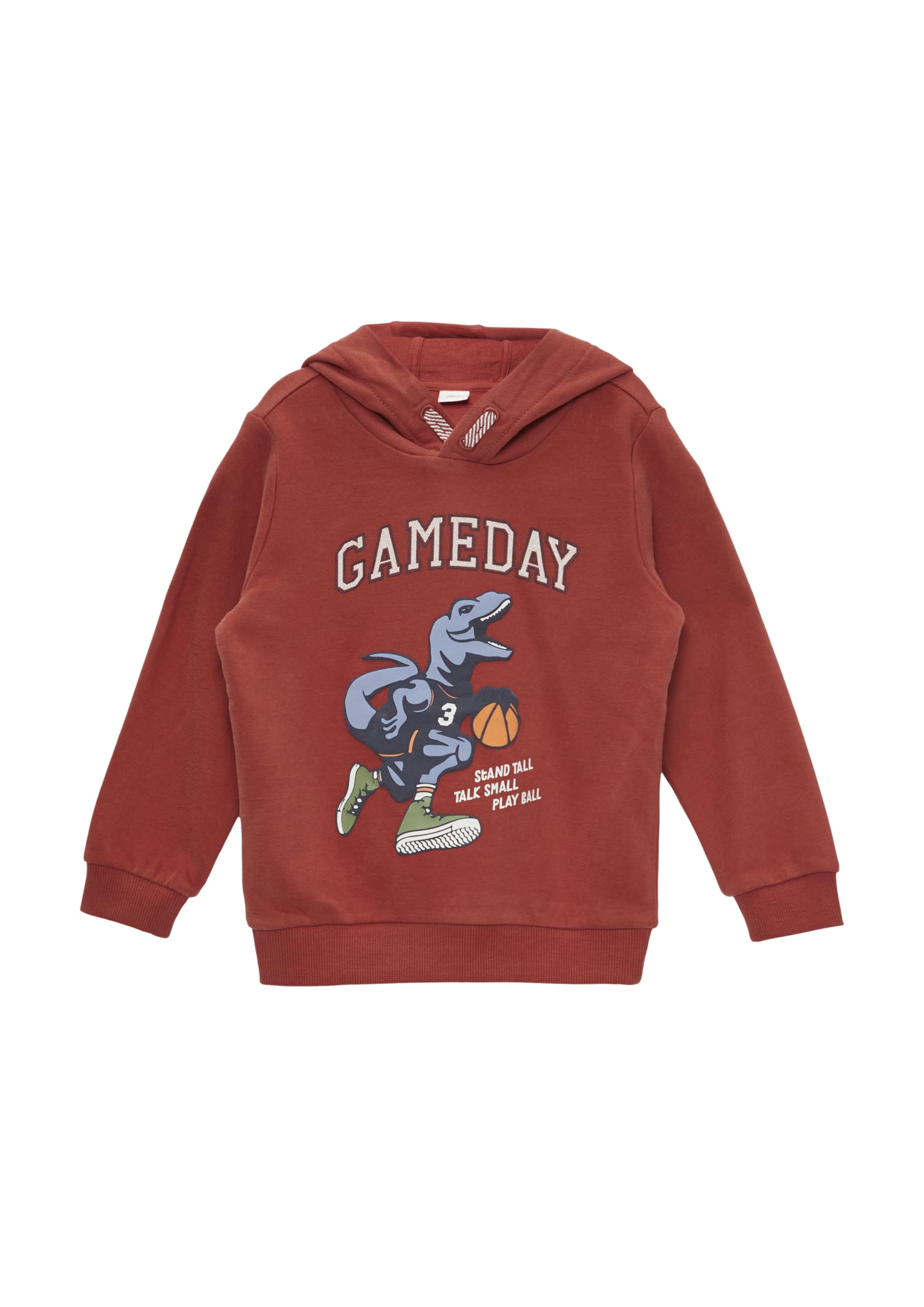 s.Oliver RED LABEL Kapuzen-Sweatshirt Baumwollmix Weiß