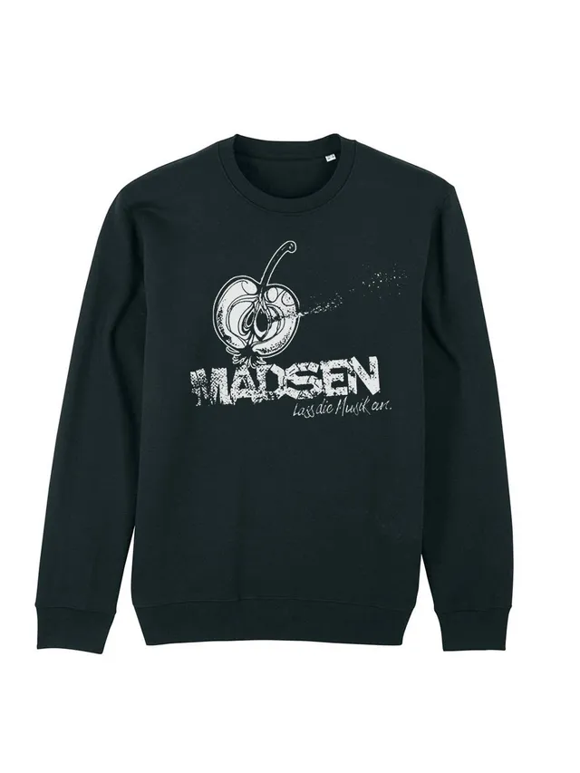 Madsen Lass Die Musik An Sweatshirt Baumwolle