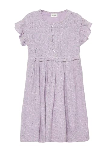 s.Oliver Junior 2178183 Kleid Alloverprint Gr. 104