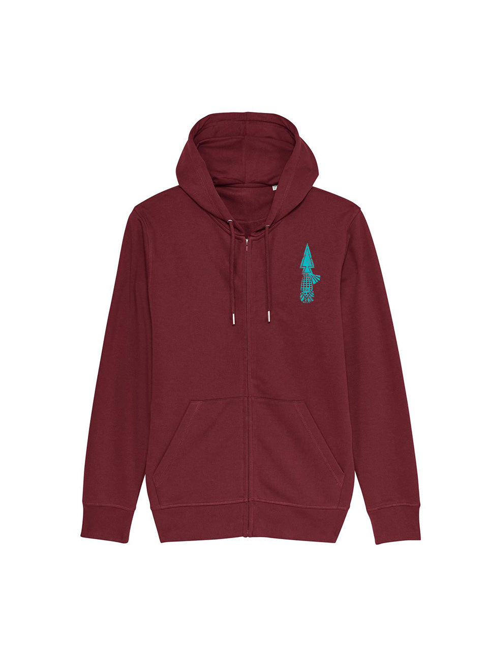 dna merch Maya-Widerstand 1517 Kapuzenjacke schwarz