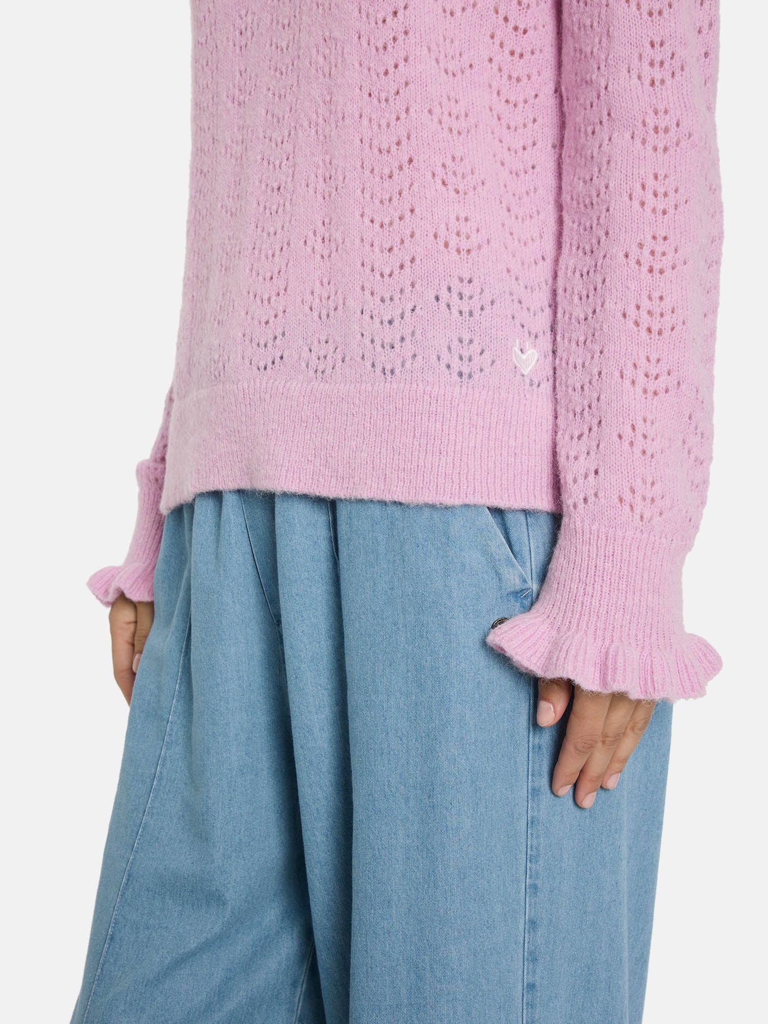 Lieblingsstück ZipporaL Pullover mit Alpaka fresh rose