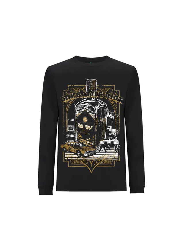 dna merch Gin Bottle Riot 1964 Langarmshirt