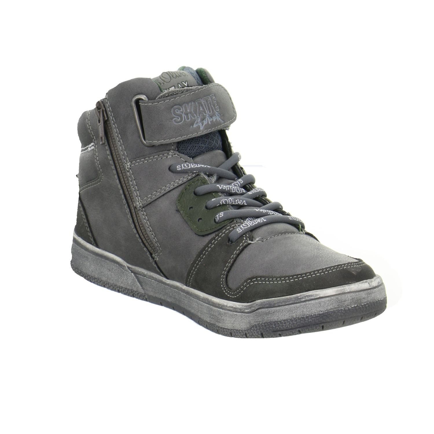 s.Oliver 5-45302-37 Kinder Stiefel Grau hoch warm