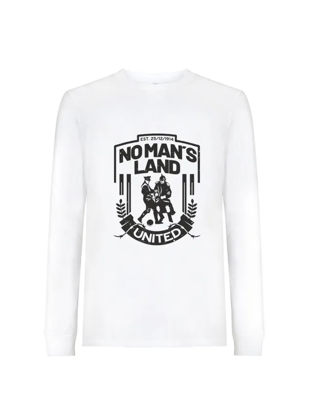 dna merch No Man's Land United Langarmshirt Unisex Weihnachtsfrieden