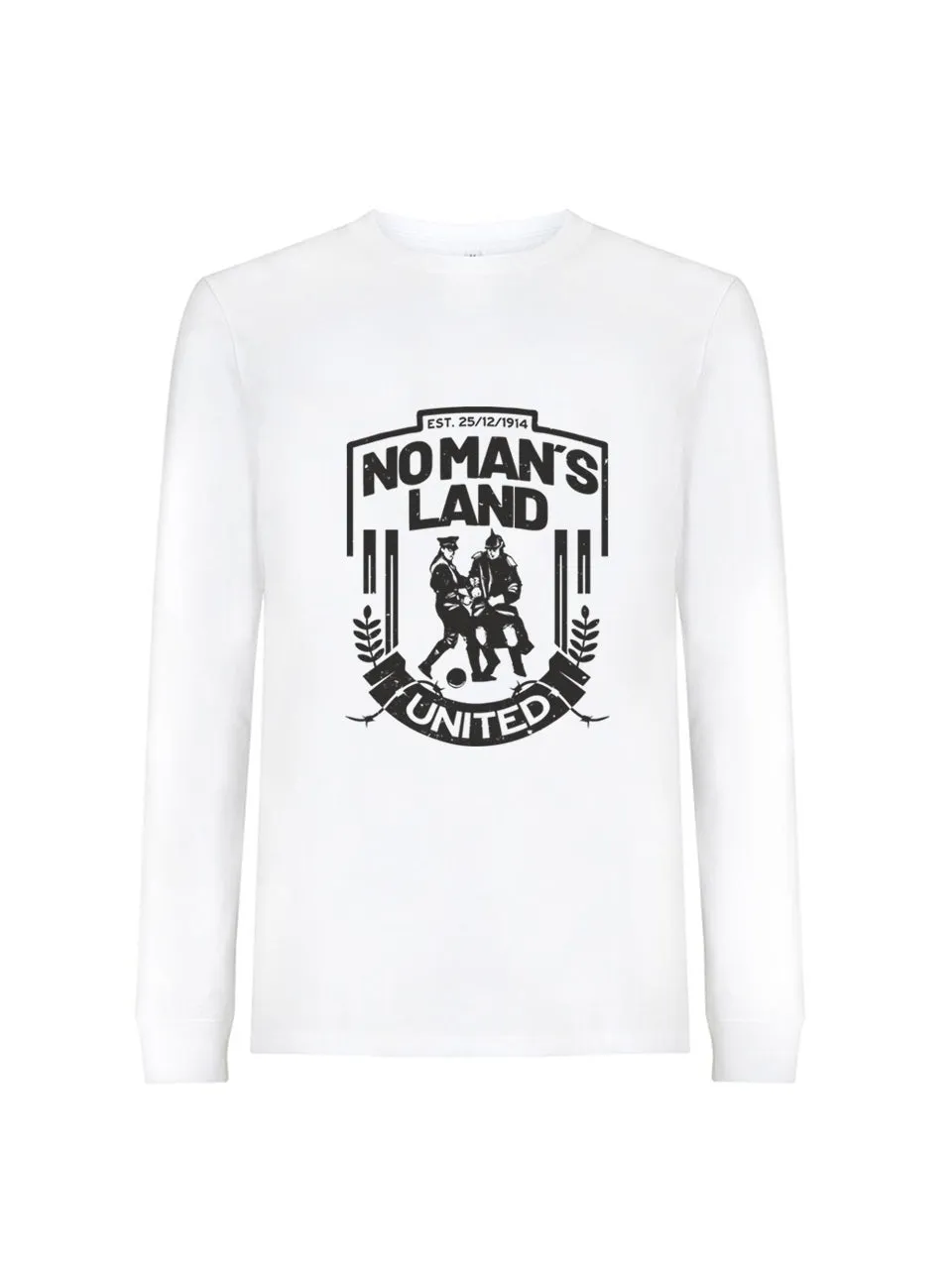 dna merch No Man's Land United Langarmshirt Unisex Weihnachtsfrieden