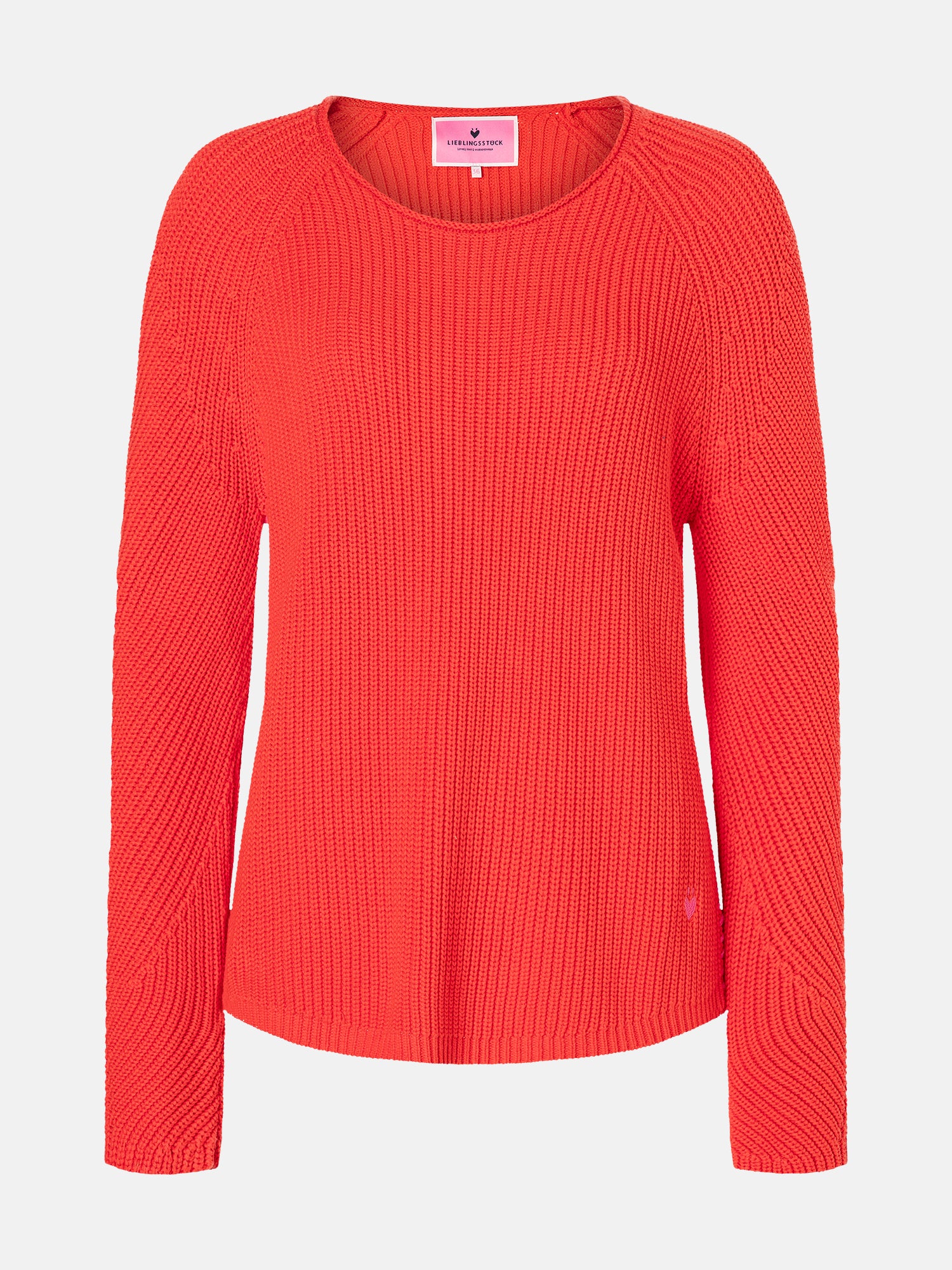 Lieblingsstück BinjaL Pullover navy Baumwolle Rundhals