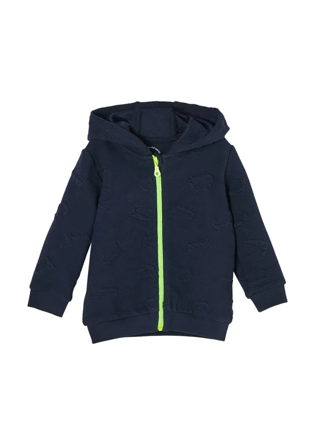s.Oliver Baby Sweatjacke Kapuze 3D-Applikation Baumwollmix