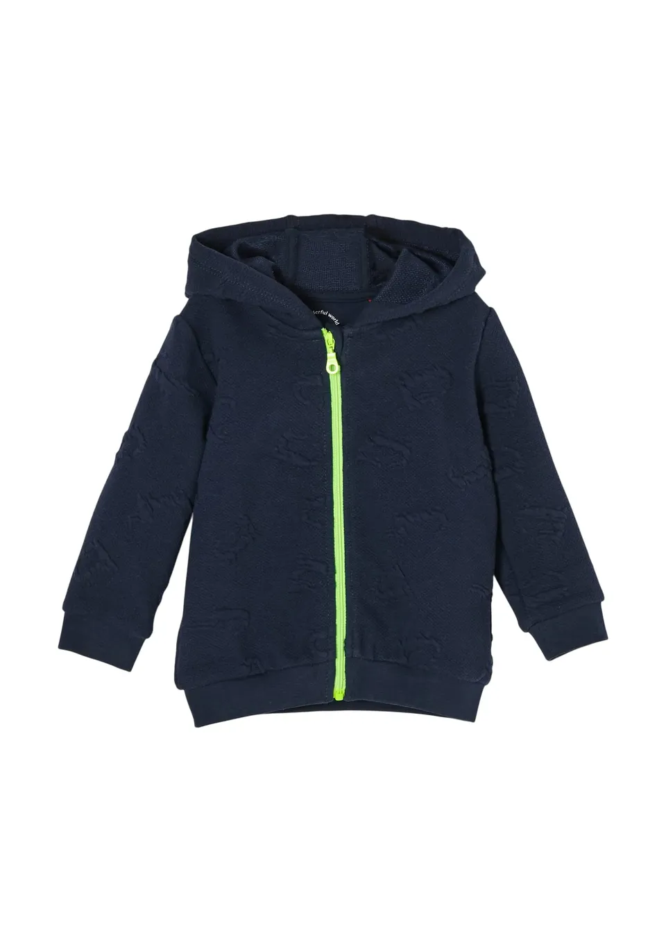 s.Oliver Baby Sweatjacke Kapuze 3D-Applikation Baumwollmix