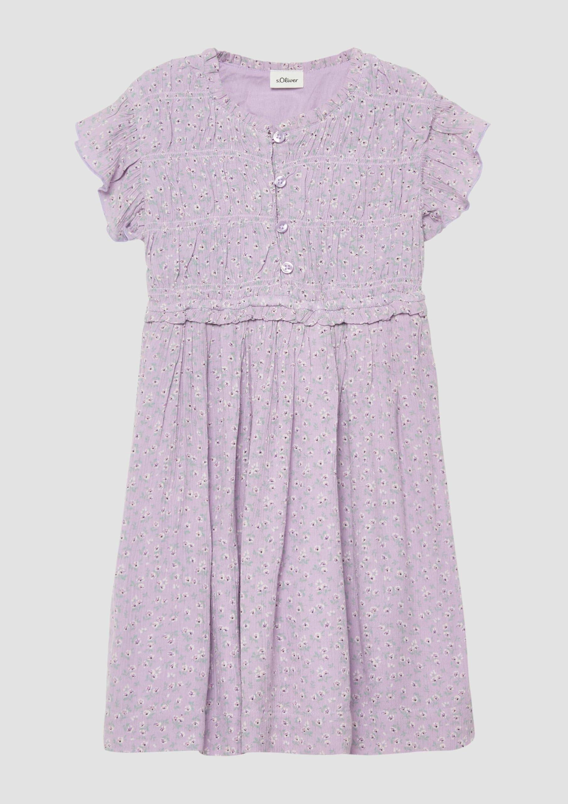 s.Oliver Junior 2178183 Kleid Alloverprint Gr. 104
