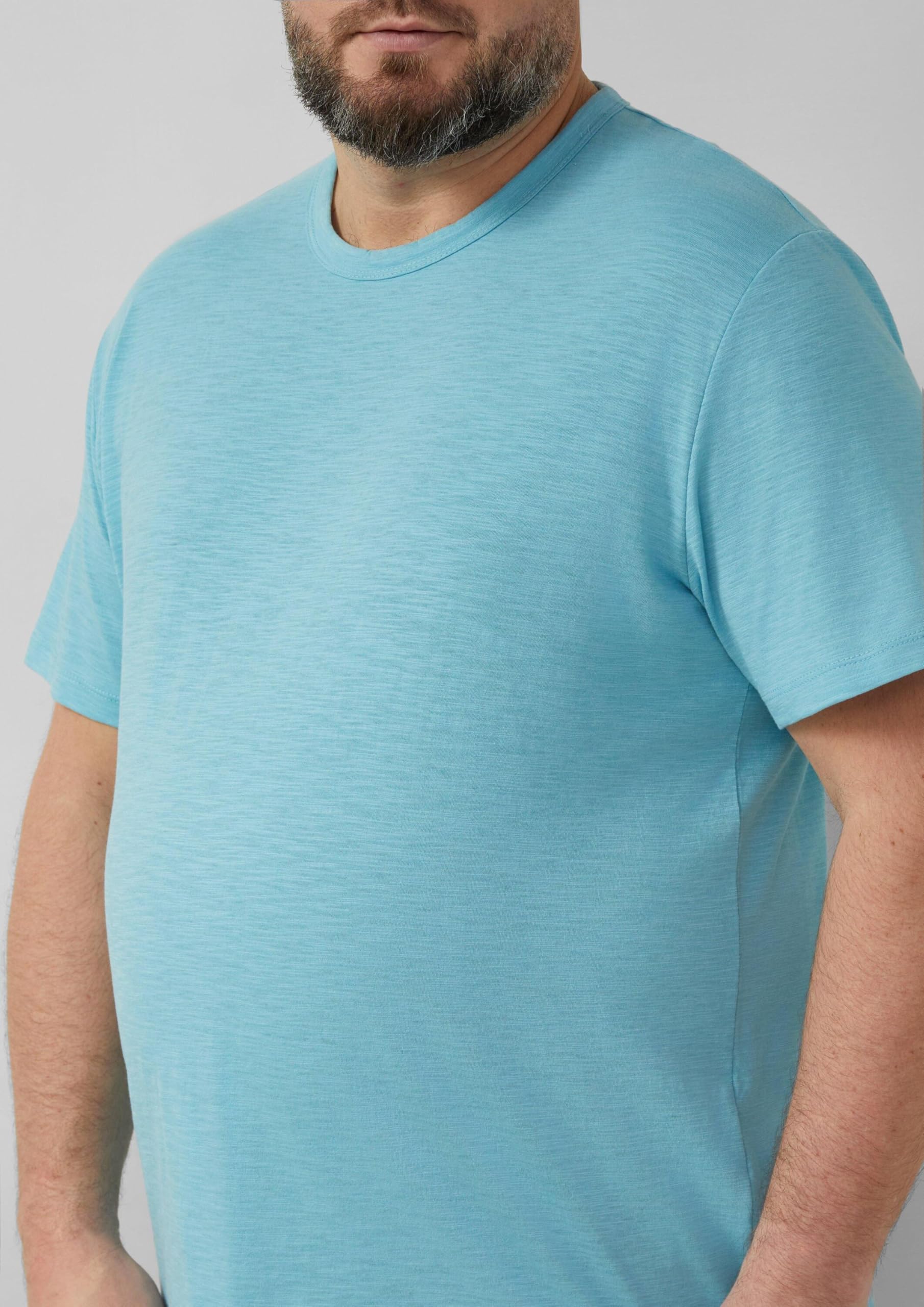 s.Oliver Herren T-Shirt Crew-Neck Big Size navy XXL