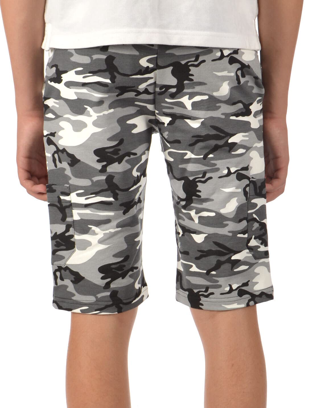 BEZLIT 30354 Cargo Shorts 116-122 grau Camouflage