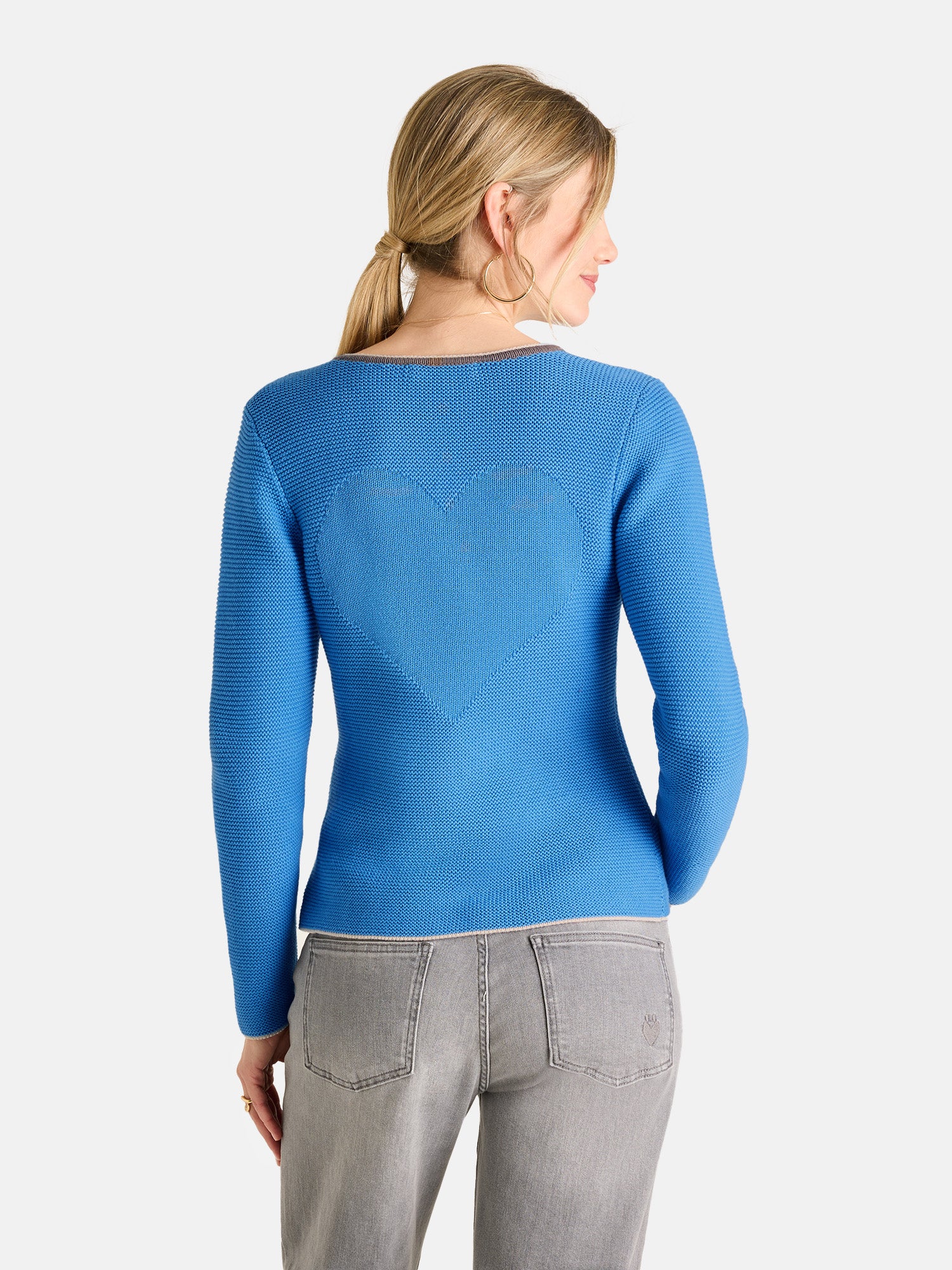 Lieblingsstück ZaraL Strickjacke pearl blue Baumwolle