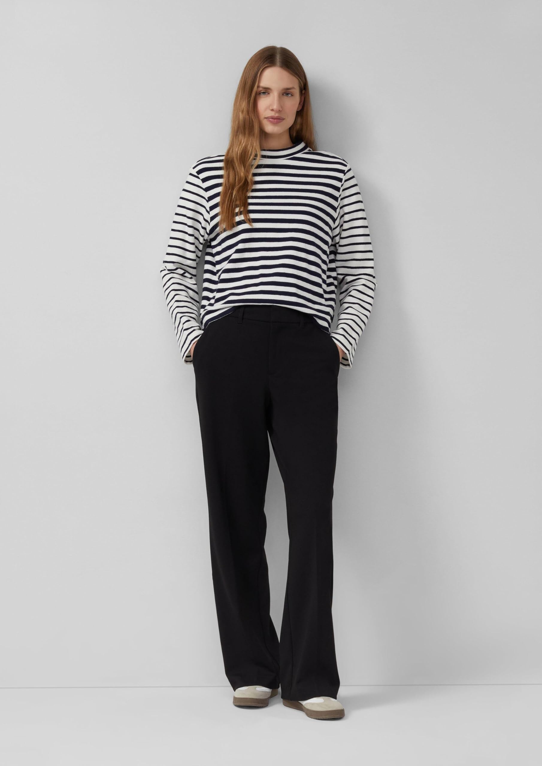 s.Oliver Red Label Wide-Leg Hose High Rise